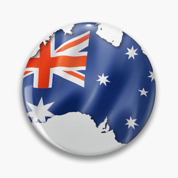 Item preview, Minimal Australia Flag Patriotic Aesthetic Design designed and sold by FunPurchase.