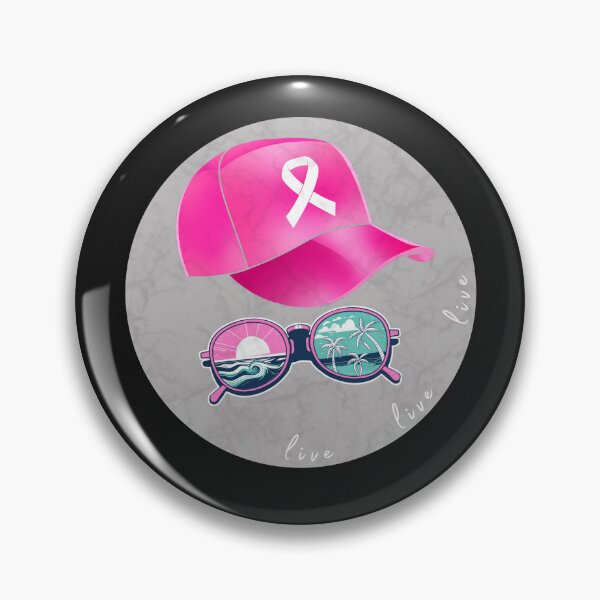 Item preview, Live in Pink – Breast Cancer Awareness Summer Design designed and sold by Aquarius-club.