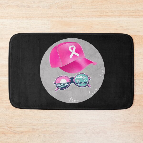 Item preview, Live in Pink – Breast Cancer Awareness Summer Design designed and sold by Aquarius-club.