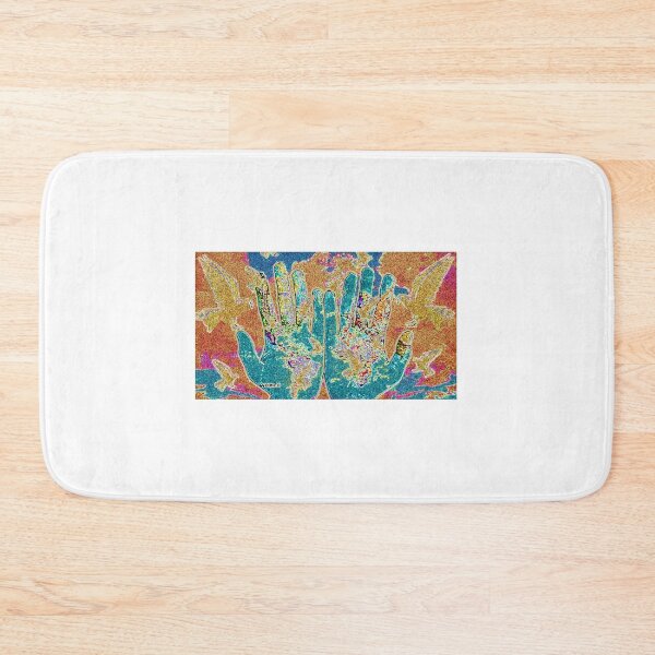 Item preview, peace & love on the world illusionistic art designed and sold by Wolkenleserin.