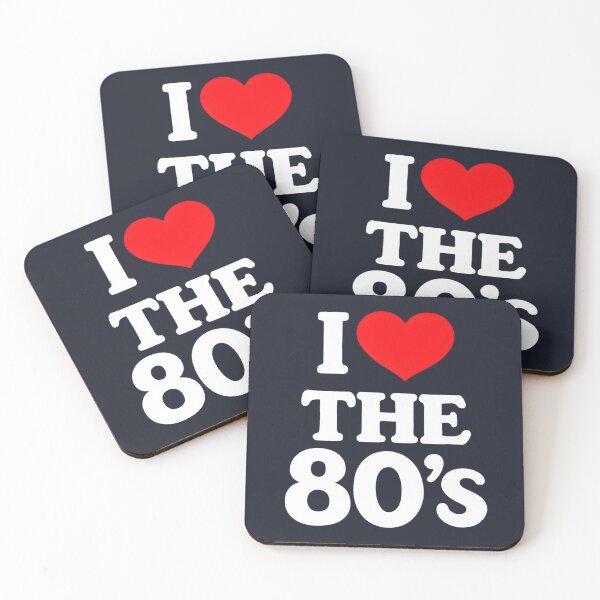 Item preview, I Love The 80's Cute Groovy GenX  designed and sold by HowToCanadian.