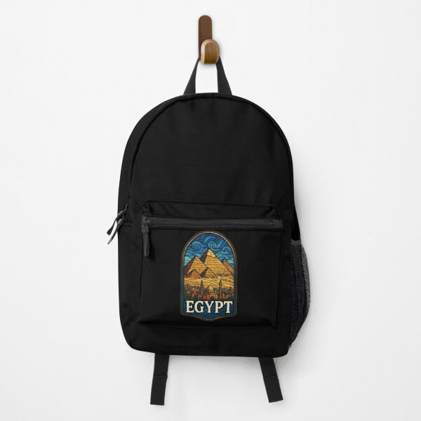 Item preview, Egypt Piramids Stained Glass Art Travel designed and sold by TomFrontierArt.