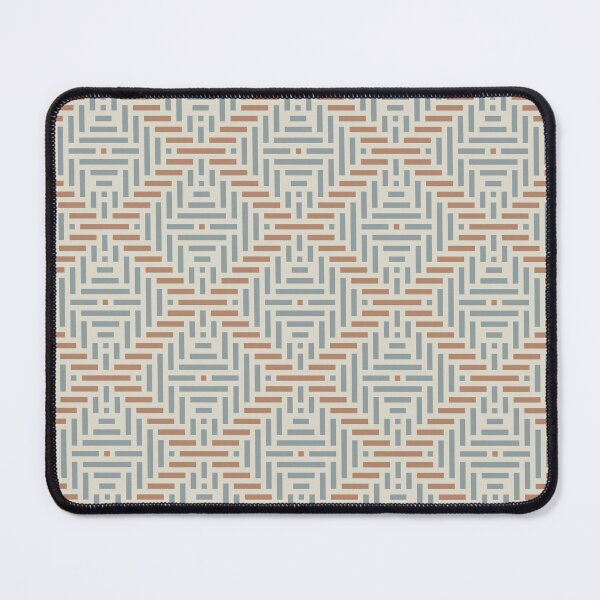 Item preview, Minimalist geometric brown and blue grey designed and sold by pakanta.