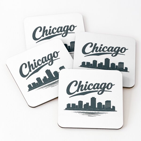 Item preview, Chicago skyline script designed and sold by Bronse Wear.