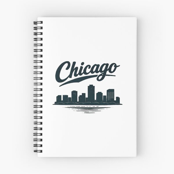 Item preview, Chicago skyline script designed and sold by Bronse Wear.