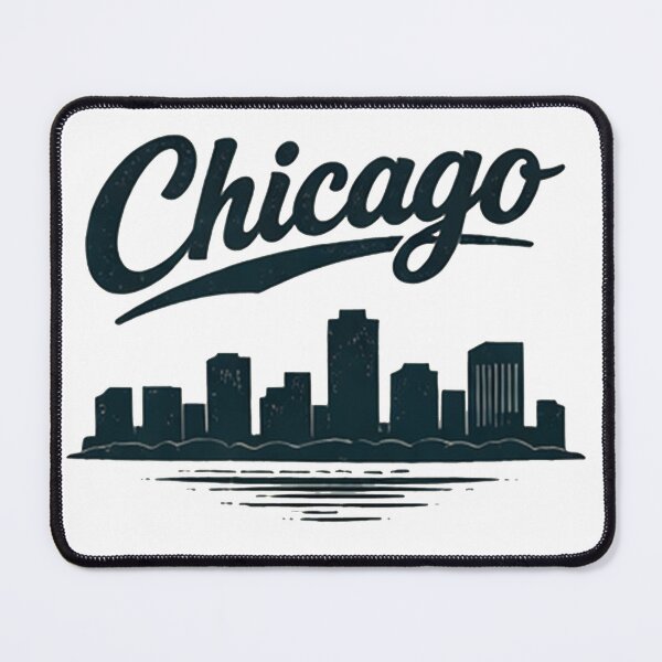 Item preview, Chicago skyline script designed and sold by Bronse Wear.