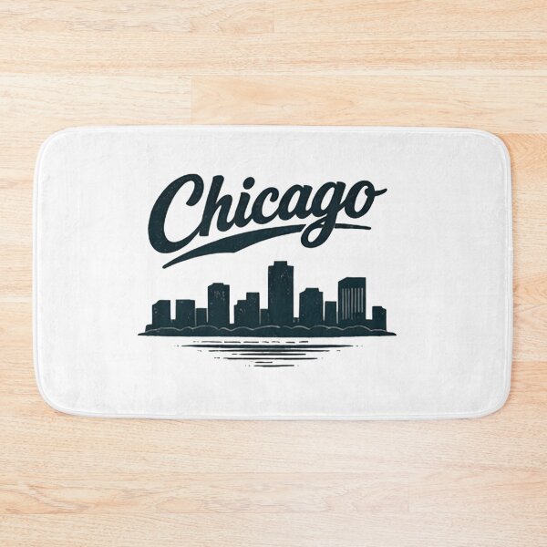 Item preview, Chicago skyline script designed and sold by Bronse Wear.