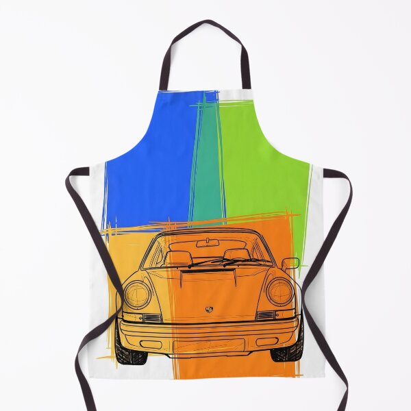 Item preview, Porsche 911 Retro Art Poster Classic 911 Illustration designed and sold by Motorline44.