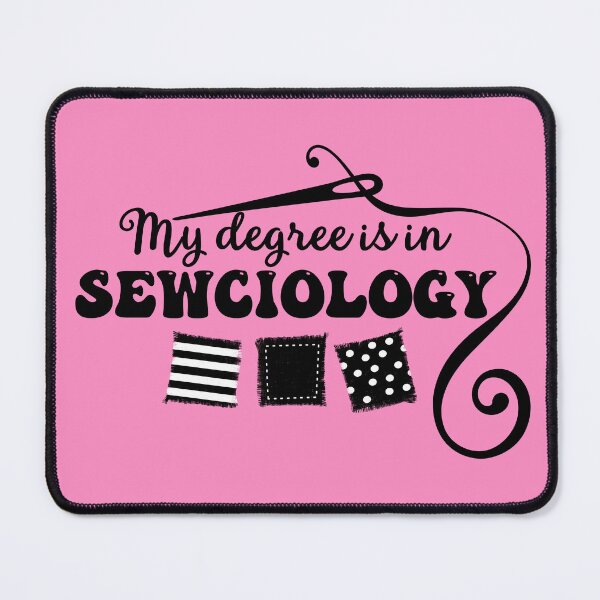 Item preview, Sewciology funny sewing needle quilter quilting seamstress fabric crafts designed and sold by BigMRanch.