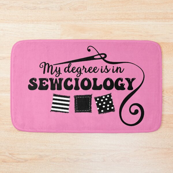 Item preview, Sewciology funny sewing needle quilter quilting seamstress fabric crafts designed and sold by BigMRanch.