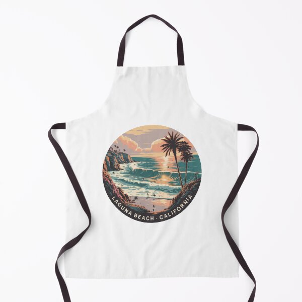 Item preview, Laguna Beach California: Coastal Sunset Illustration designed and sold by CircinusStore.
