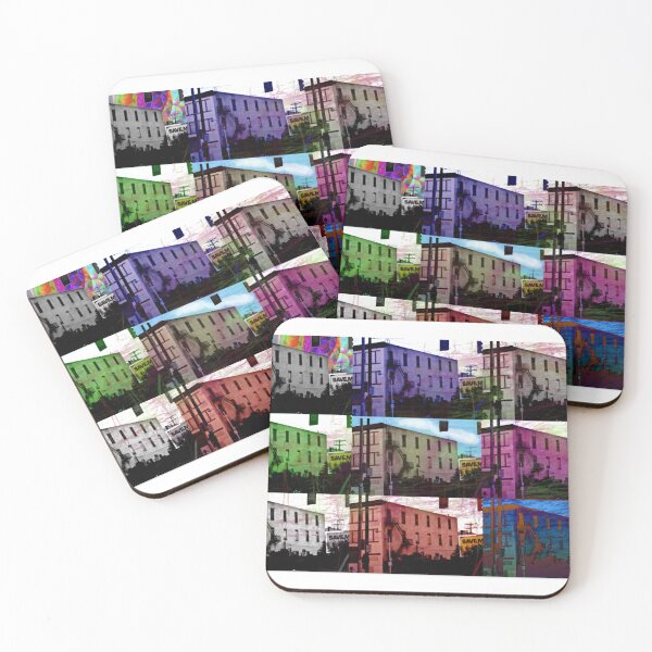 Item preview, Baltimore Brick Building Collage – Pop Art designed and sold by Artondra Hall.
