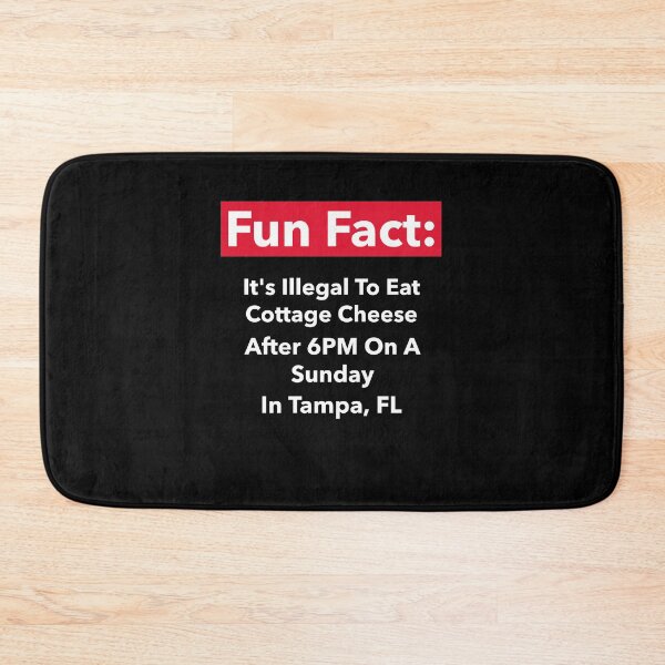 Item preview, A Fun Fact On Tampa Cheese Eating designed and sold by CrackedTuskTees.