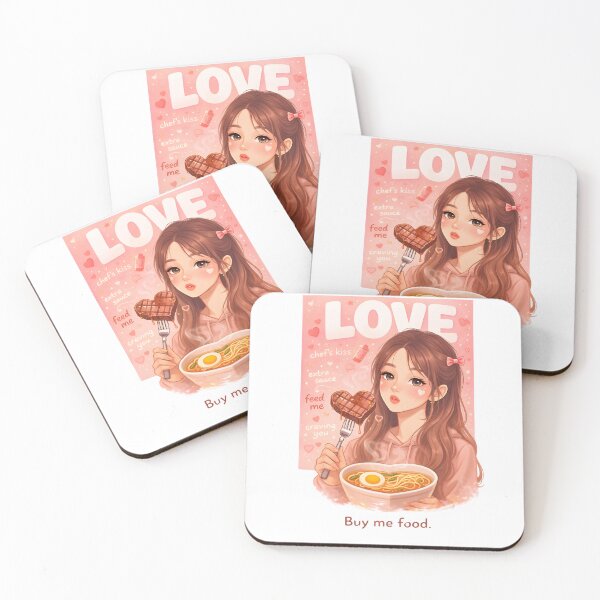 Item preview, Buy Me Food – Cute Foodie Girl Aesthetic | Love Language Graphic Tee designed and sold by Snackwear Apparel.
