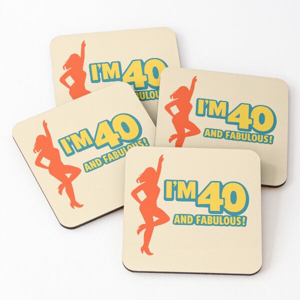 Item preview, I'm 40 And Fabulous Retro Birthday Gift designed and sold by fadilow.