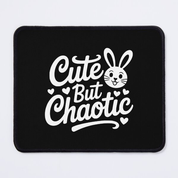 Item preview, Cute But Chaotic Bunny designed and sold by theartfulaspie.