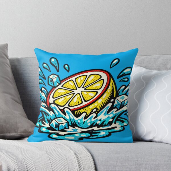 Item preview, Retro Pop Art Lemon Splash - Vibrant Comic Style Citrus designed and sold by HappySproutArt.