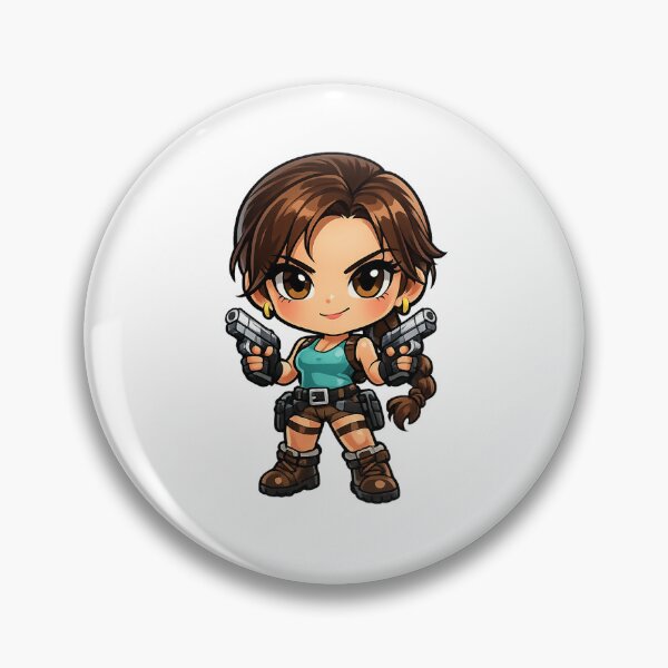 Item preview, Lara Croft Chibi designed and sold by ThePlacee.