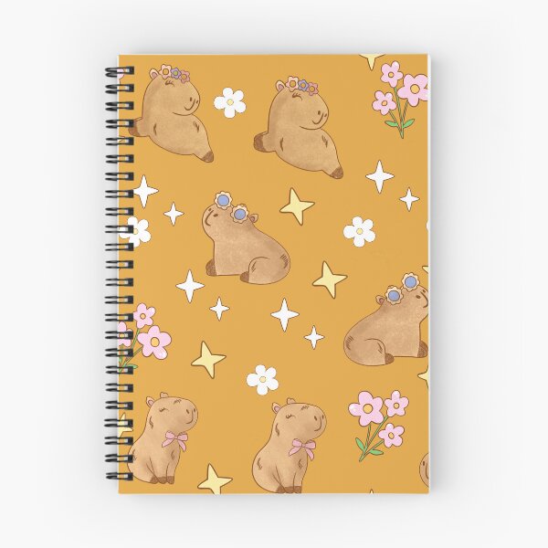 Item preview, Capybara seamless pattern designed and sold by SimoesArtistry.