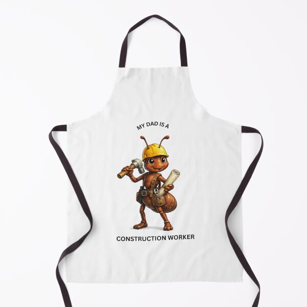 Item preview, My Dad Is a Construction Worker Ant – Cute Builder Animal Design designed and sold by GeoWild Designs.