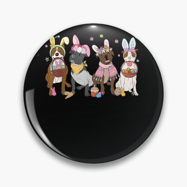Item preview, Women Pitbull Easter Bunnies Easter Dog Lover Dog Mom designed and sold by Goleon12.
