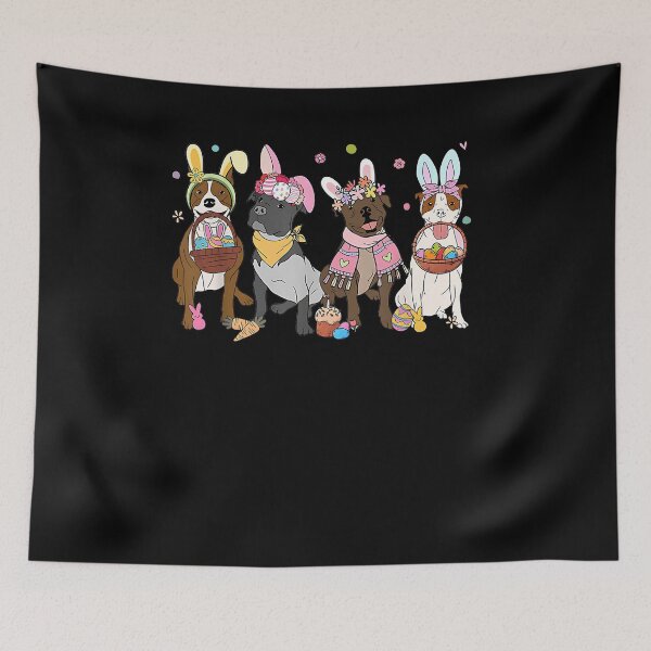 Item preview, Women Pitbull Easter Bunnies Easter Dog Lover Dog Mom designed and sold by Goleon12.