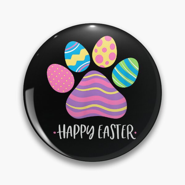 Item preview, Cute Dog Paw Easter Design with Colorful Eggs for Dog Lover designed and sold by Goleon12.