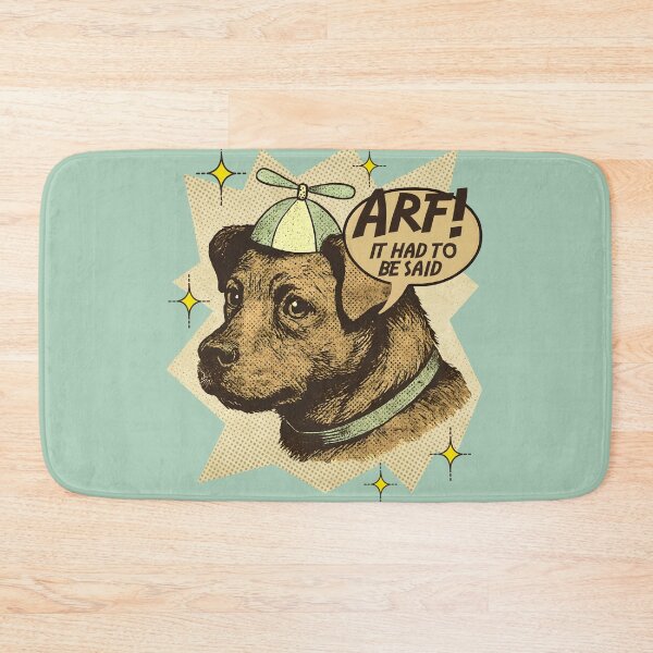 Item preview, Funny vintage comic book dog propeller hat random humor arf designed and sold by BigMRanch.