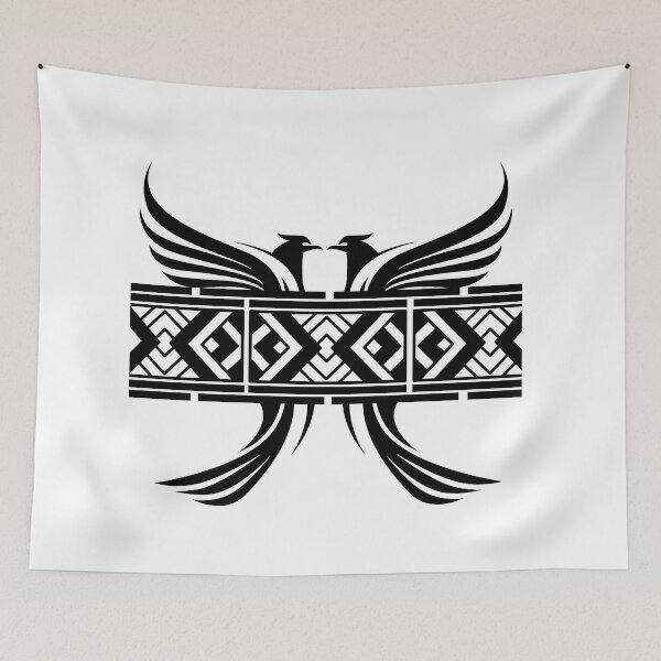 Item preview, Sovereign Phoenix Rise // Neo-Tribal Geometric Streetwear designed and sold by ZafTeez.