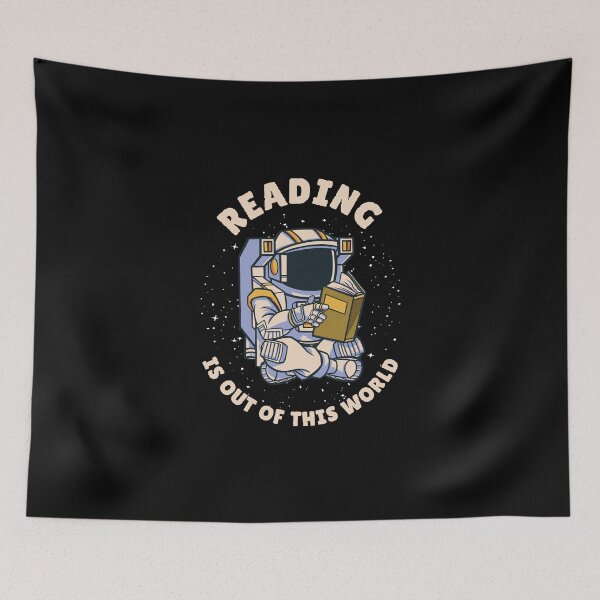 Item preview, Reading Is Out Of This World designed and sold by HandicraftArt.