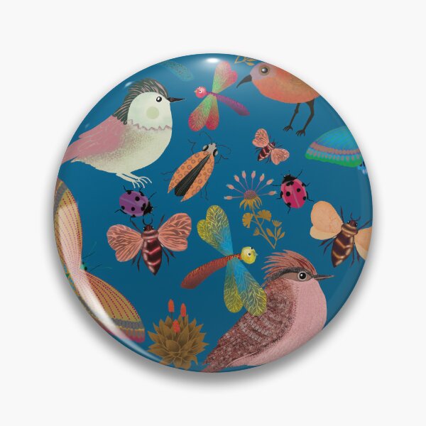 Item preview, Whimsical Aviary & Enchanted Insects Puzzle designed and sold by phatlizzardart.