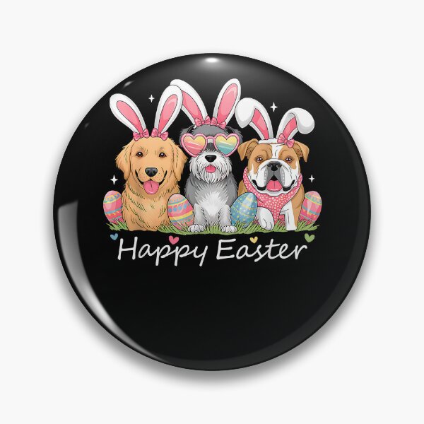 Item preview, Cute Funny Easter Outfit Women Girls Kids Happy Easter Dogs designed and sold by Goleon12.
