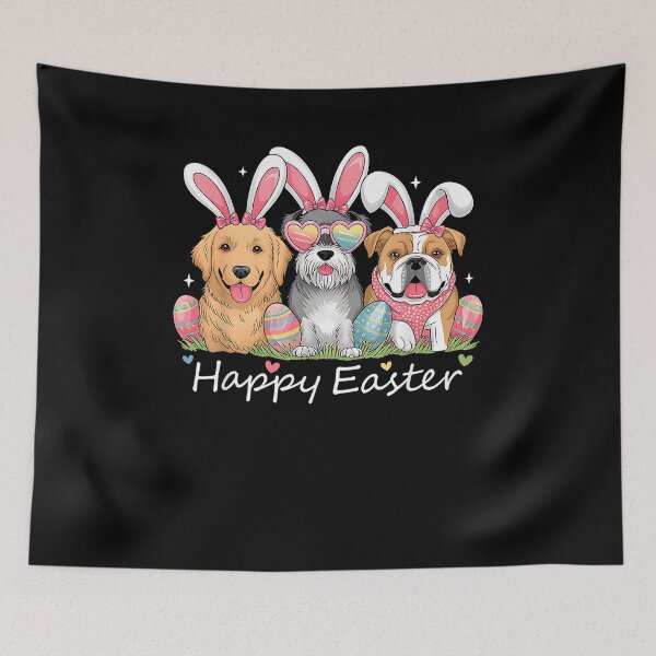 Item preview, Cute Funny Easter Outfit Women Girls Kids Happy Easter Dogs designed and sold by Goleon12.