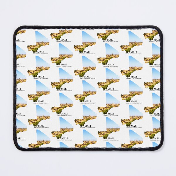 Item preview, Mali Map Timbuktu and Ancient History Art designed and sold by AbulailArt.