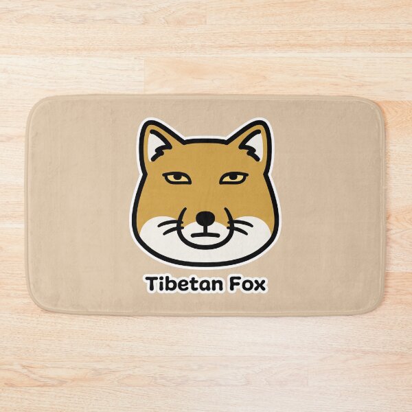 Item preview, Unimpressed Tibetan Fox Face designed and sold by OEKAKIYASAN.