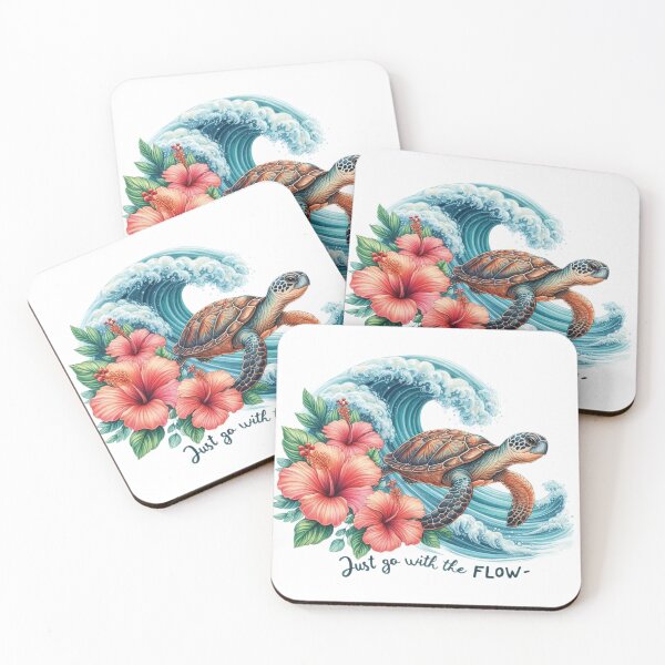 Item preview, Cute sea turtle illustration – ocean animal motif, marine life design, gift for beach lovers designed and sold by Frollein S Berlin.