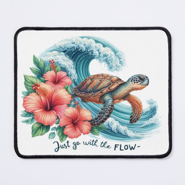 Item preview, Cute sea turtle illustration – ocean animal motif, marine life design, gift for beach lovers designed and sold by Frollein S Berlin.