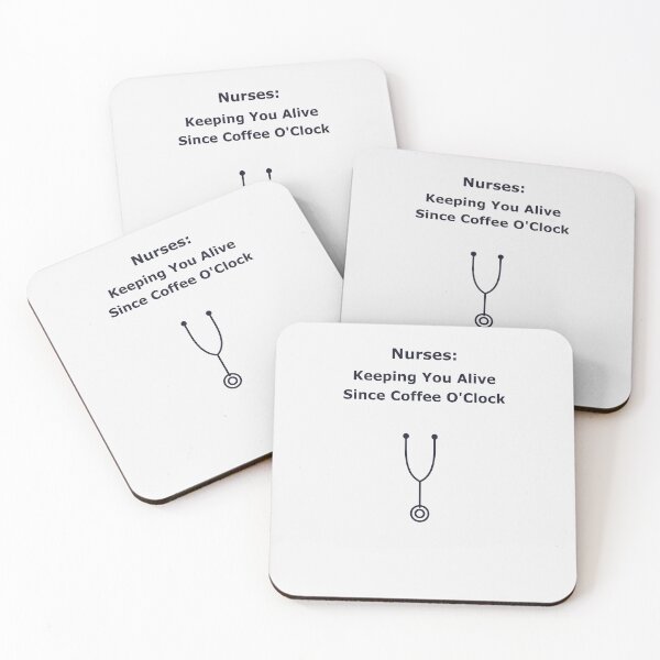 Item preview, Funny Nurse Quote Keeping You Alive Since Coffee - Gift for Nurse designed and sold by EdgePrintCo.