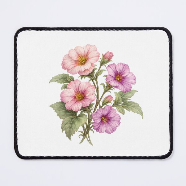 Item preview, Pink and Purple Petunia Botanical Illustration designed and sold by t-patterns.