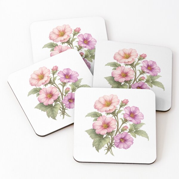 Item preview, Pink and Purple Petunia Botanical Illustration designed and sold by t-patterns.