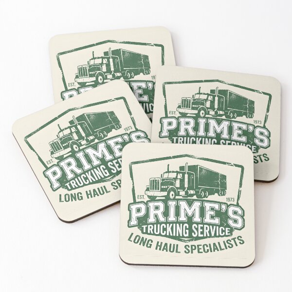 Item preview, Prime's Trucking Service - Vintage Trucking Design designed and sold by WowDezign.