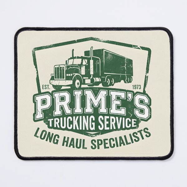 Item preview, Prime's Trucking Service - Vintage Trucking Design designed and sold by WowDezign.