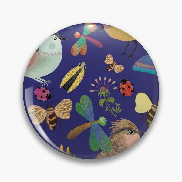 Item preview, Whimsical Aviary & Enchanted Insects Puzzle designed and sold by phatlizzardart.
