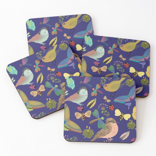 Item preview, Whimsical Aviary & Enchanted Insects Puzzle designed and sold by phatlizzardart.