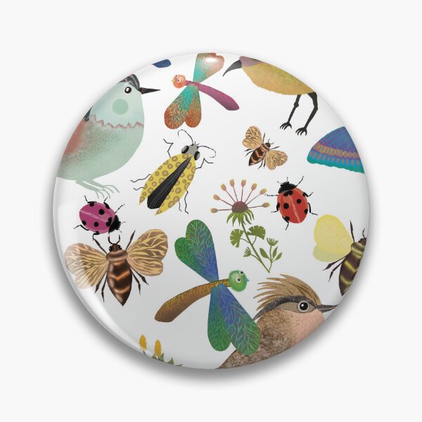 Item preview, Whimsical Aviary & Enchanted Insects Puzzle designed and sold by phatlizzardart.