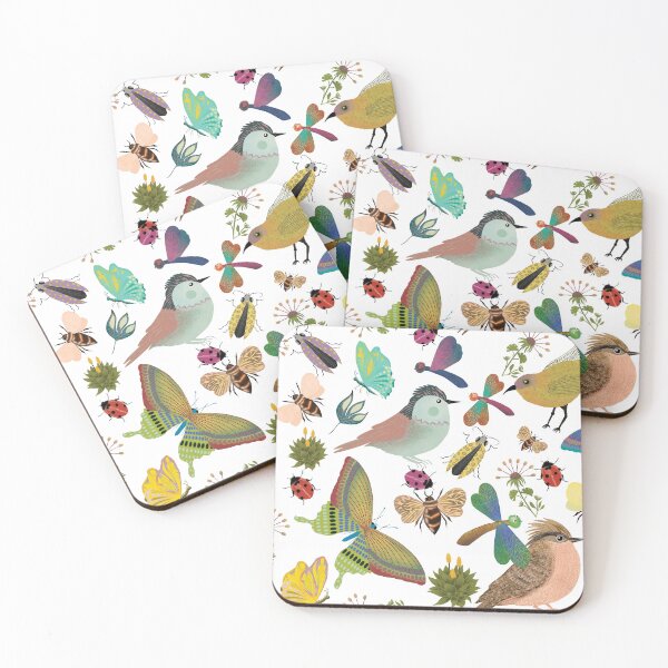 Item preview, Whimsical Aviary & Enchanted Insects Puzzle designed and sold by phatlizzardart.