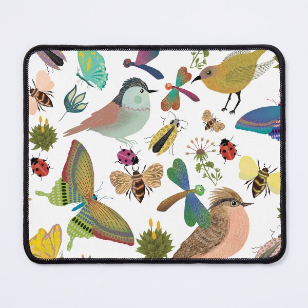 Item preview, Whimsical Aviary & Enchanted Insects Puzzle designed and sold by phatlizzardart.