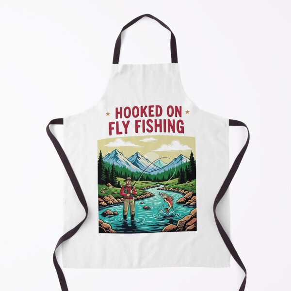 Item preview, Hooked on fly fishing designed and sold by Stefanrajzer.