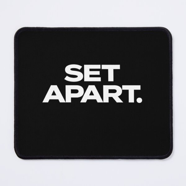 Item preview, Set Apart – Christian Faith Identity Bible Verse Design designed and sold by astersgraphics.