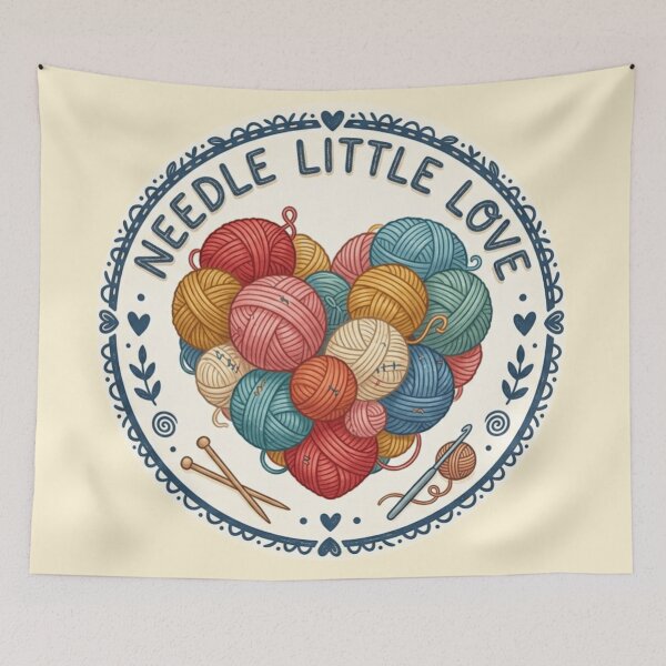 Item preview, needle little love designed and sold by The King's general goods.